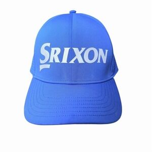 Srixon Golf Hat Unisex Adults Adjustable Blue Strapback‎ Lightweight Cap